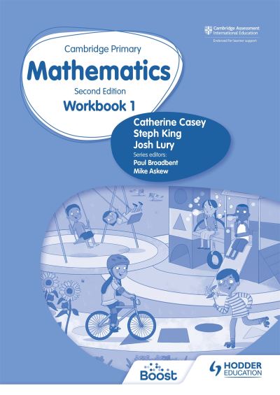 Cover for Josh Lury · Cambridge Primary Mathematics Workbook 1 Second Edition (Paperback Book) (2021)