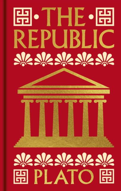 Cover for Plato · The Republic: Gilded Pocket Edition - Arcturus Ornate Classics (Hardcover Book) (2025)