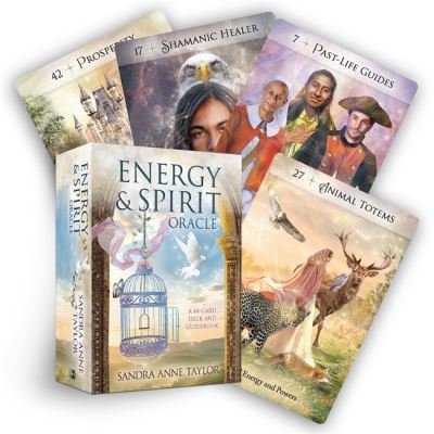Energy & Spirit Oracle: A 44-Card Deck and Guidebook - Sandra Anne Taylor - Bøker - Hay House Inc - 9781401964153 - 26. april 2022