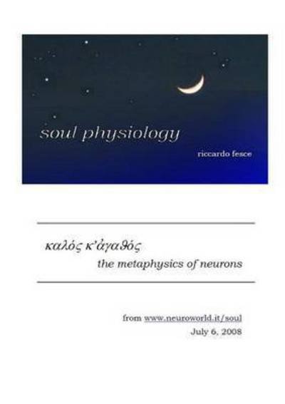 Cover for Fesce Riccardo · Soul Physiology (Pocketbok) (2008)