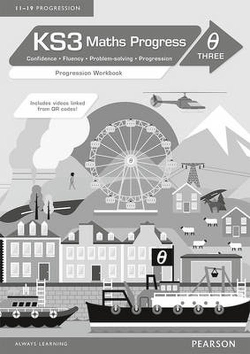 Cover for KS3 Maths Progress Progression Workbook Theta 3 - Maths Progress 2014 (Pocketbok) (2014)