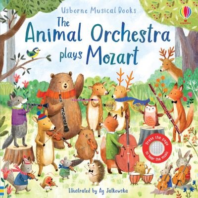 Cover for Sam Taplin · The Animal Orchestra Plays Mozart - Musical Books (Board book) (2020)