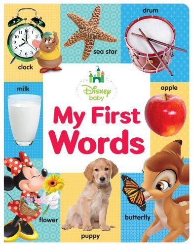 Cover for Disney Book Group · Disney Baby My First Words (Paperback Bog) [Brdbk edition] (2014)