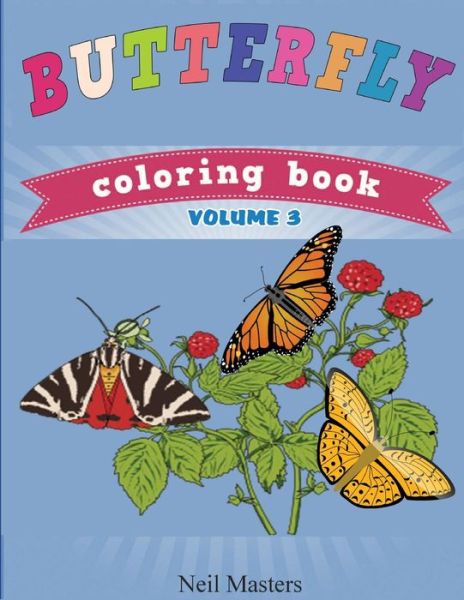 Cover for Neil Masters · Butterfly Coloring Book (Avon Coloring Books) (Paperback Book) (2014)