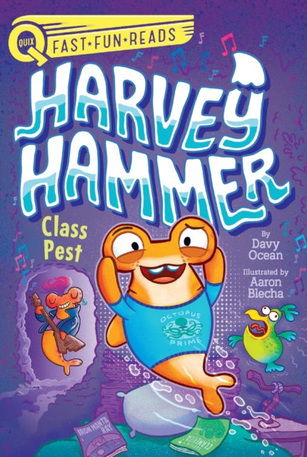 Cover for Davy Ocean · Class Pest: A QUIX Book - Harvey Hammer (Paperback Book) (2023)