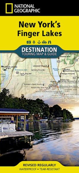 Cover for National Geographic Maps · Finger Lakes: Destination Map (Map) (2022)