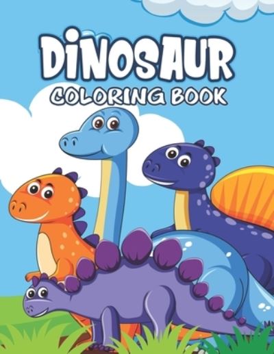 Cover for Platinum Press · Dinosaur Coloring Book (Paperback Book) (2019)