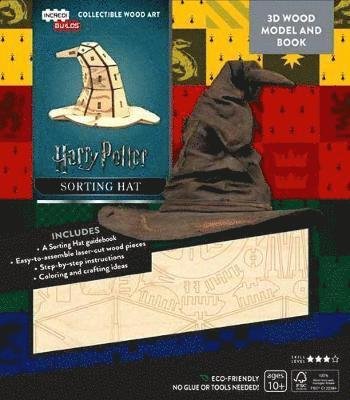 IncrediBuilds: Harry Potter: Sorting Hat 3D Wood Model and Book - Incredibuilds - Jody Revenson - Bøker - Insight Editions - 9781682981153 - 24. oktober 2018