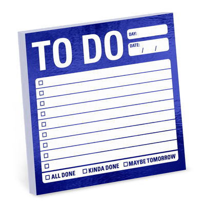 Cover for Knock Knock · Knock Knock To Do Metallic Sticky Notes (Print) (2019)