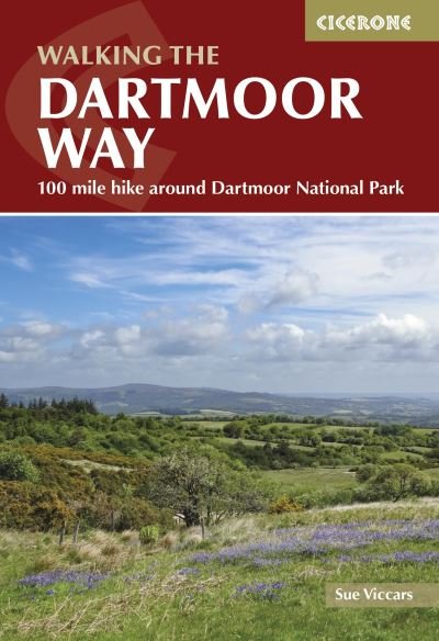 Cover for Sue Viccars · Walking the Dartmoor Way: 109-mile hike around Dartmoor National Park (Paperback Bog) (2023)