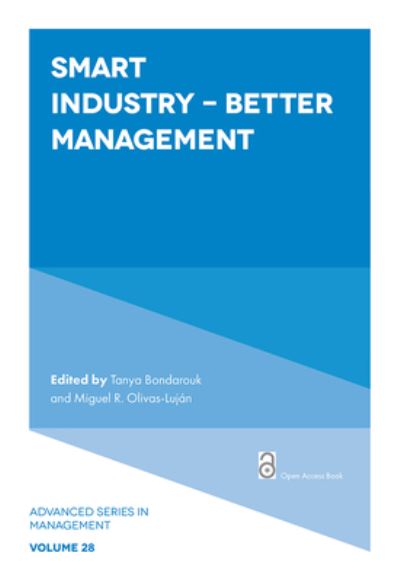 Cover for Tanya Bondarouk · Smart Industry - Better Management - Advanced Series in Management (Paperback Book) (2022)