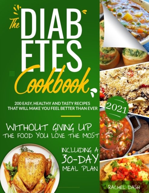 Cover for Rachel Dash · The Diabetes Cookbook (Paperback Book) (2020)