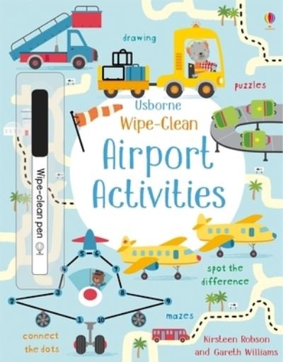 Wipe-Clean Airport Activities - Kirsteen Robson - Böcker - Usborne Publishing, Limited - 9781805070153 - 11 juli 2023