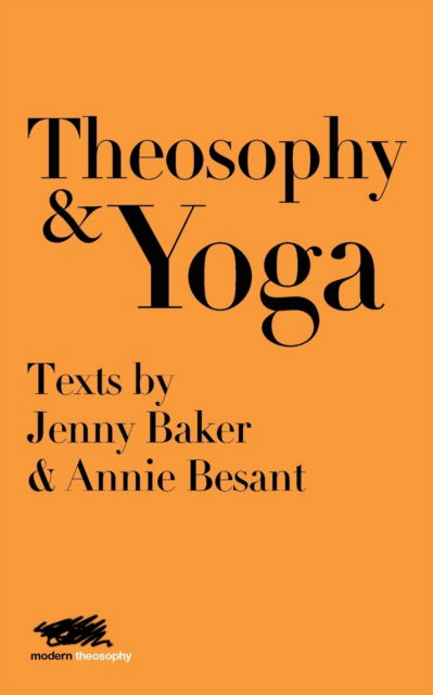 Cover for Jenny Baker · Theosophy and Yoga (Paperback Book) (2019)