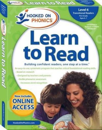 Hooked on Phonics · Hooked on Phonics Learn to Read - Level 6, 6 (Taschenbuch) (2017)