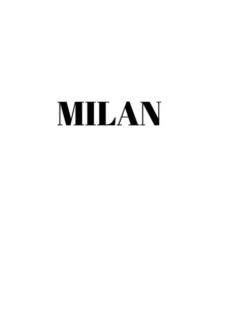 Cover for Murre Book Decor · Milan (Hardcover Book) (2020)