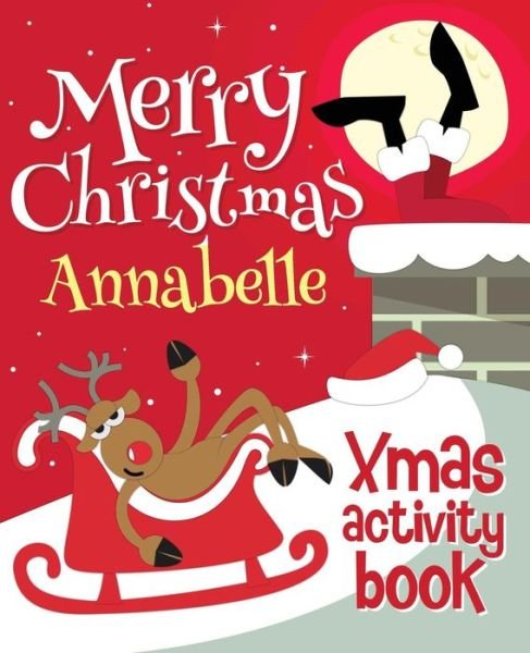 Cover for XmasSt · Merry Christmas Annabelle - Xmas Activity Book (Paperback Bog) (2017)