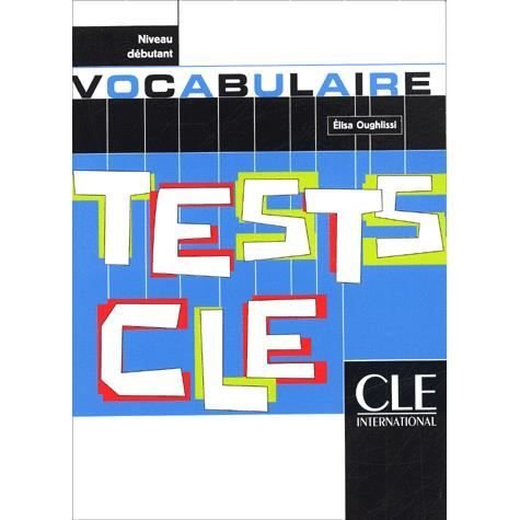 Cover for Anthony · Tests CLE (Paperback Book) (1999)