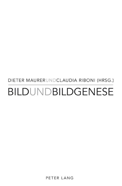 Cover for Bild und Bildgenese (Paperback Book) (2010)