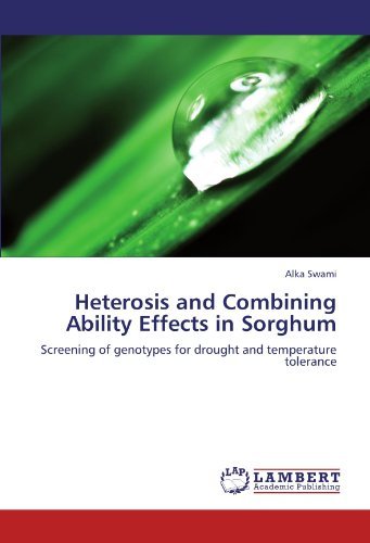 Cover for Alka Swami · Heterosis and Combining Ability Effects in Sorghum: Screening of Genotypes for Drought and Temperature Tolerance (Paperback Bog) (2012)