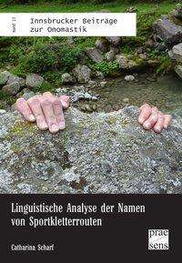 Cover for Scharf · Linguistische Analyse der Namen (Book)