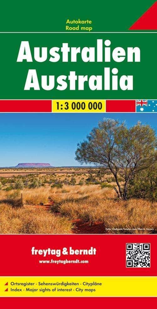 Cover for Freytag &amp; Berndt · Australia Road Map 1:3 000 000 (Kartor) (2017)