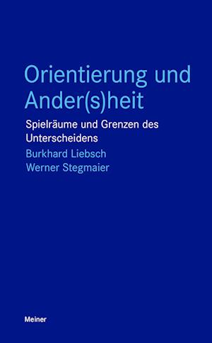 Cover for Burkhard Liebsch · Orientierung und Ander (s)heit (Taschenbuch) (2022)