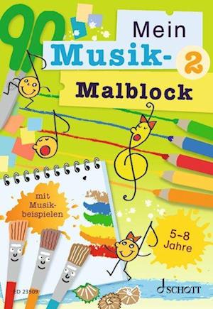 Cover for Maren Blaschke · Mein Musik-Malblock 2 (Book) (2023)