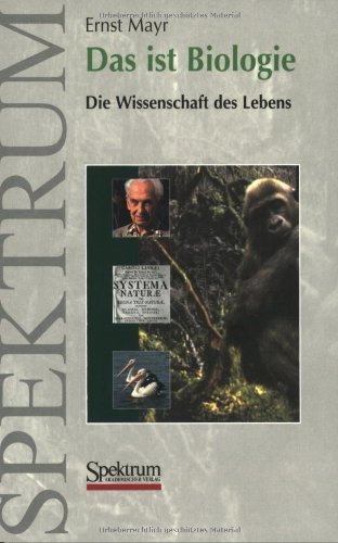 Cover for Ernst Mayr · Das ist Biologie: Die Wissenschaft des Lebens (Paperback Bog) [German, 1998 edition] (2000)