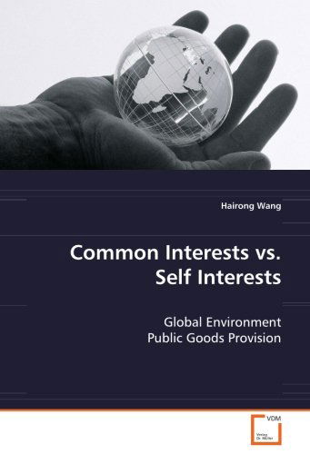 Cover for Hairong Wang · Common Interests vs. Self Interests: Global Environment Public Goods Provision (Paperback Book) (2008)