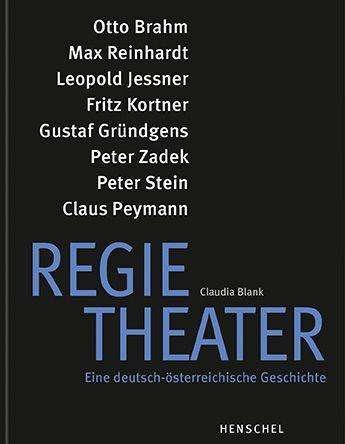 Cover for Blank · Regietheater. Eine deutsch-österr (Bok)