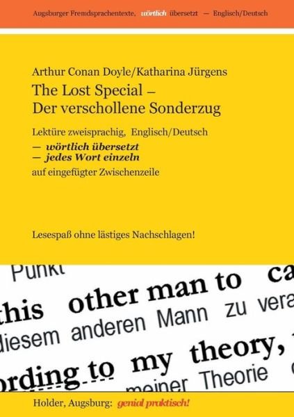 Cover for Katharina Jurgens · The Lost Special / Der Verschollene Sonderzug (Paperback Book) [German edition] (2013)