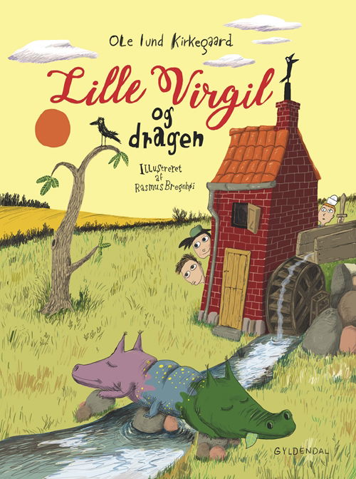 Cover for Ole Lund Kirkegaard; Rasmus Bregnhøi · Ole Lund Kirkegaard: Lille Virgil og dragen (Gebundesens Buch) [1. Ausgabe] (2017)