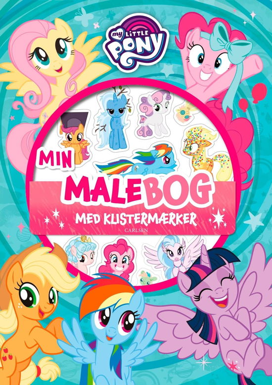 Cover for Hasbro · My Little Pony: Malebog med klistermærker (kolli 6) (Bok) [1. utgave] (2019)