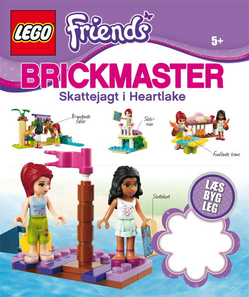 Cover for Lego · LEGO: LEGO Friends Brickmaster - Skattejagt i Heartlake (Bound Book) [1. wydanie] [Indbundet] (2013)