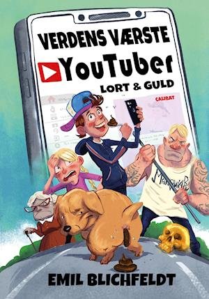 Cover for Emil Blichfeldt · Verdens værste Youtuber (Gebundesens Buch) [1. Ausgabe] (2021)
