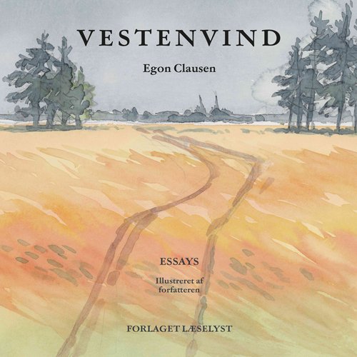 Cover for Egon Clausen · Vestenvind (Hardcover Book) [1er édition] (2023)
