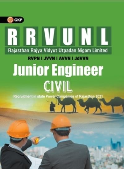 Cover for G K Publications (P) Ltd · Rajasthan Rvunl 2021 Junior Engineer Civil (Taschenbuch) (2021)