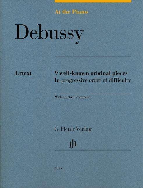 Cover for Debussy · At The Piano - Debussy (Bog) (2018)