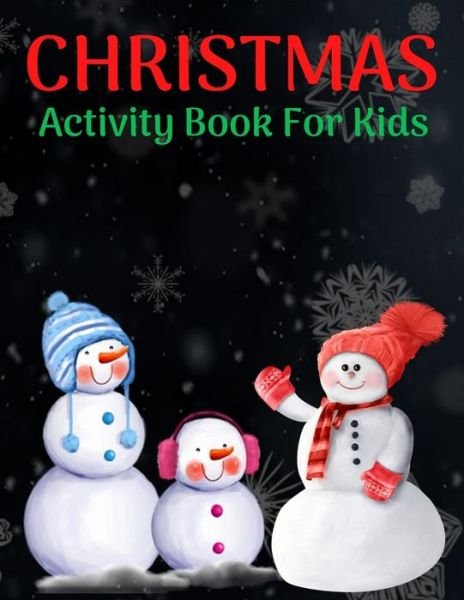 Cover for Trendy Coloring · Christmas Activity Book For Kids (Paperback Bog) (2020)