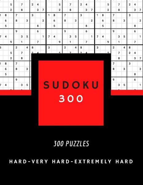 Sudoku 300 - Mus Sudoku - Książki - Independently Published - 9798653110153 - 11 czerwca 2020