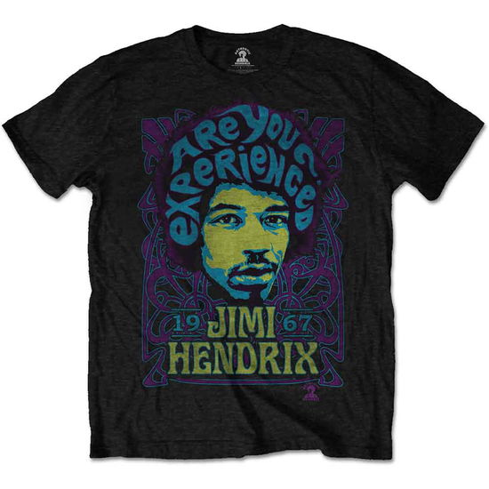 Jimi Hendrix Unisex T-Shirt: Experienced - The Jimi Hendrix Experience - Merchandise -  - 9950670100153 - 