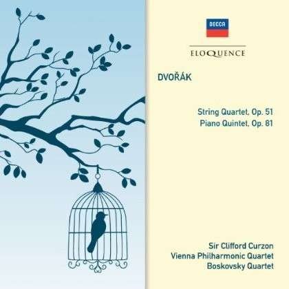 Cover for Dvorak · String Quartet, Op.51; Piano Quintet (CD) (2013)