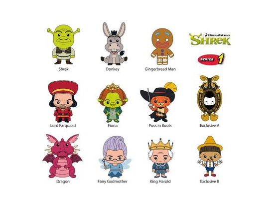 Cover for Shrek · SHREK - Series 1 - 3D Foam Bag Clip (Display 24 Pc (Zabawki)