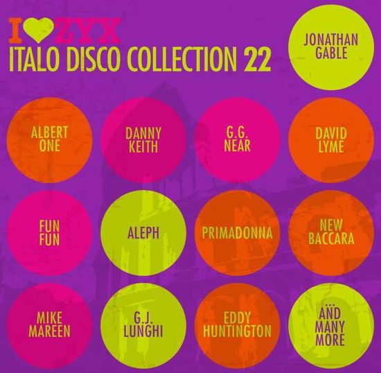 Cover for Zyx Italo Disco Collection 22 (CD) (2016)