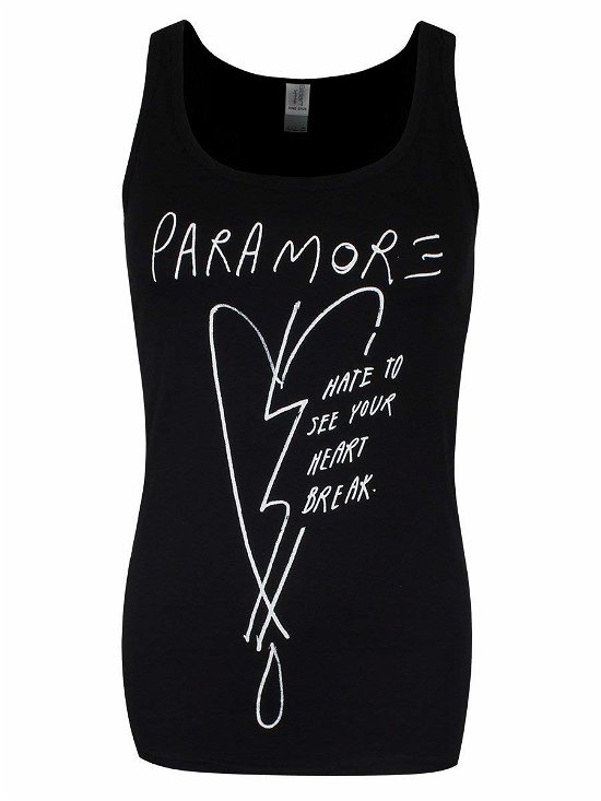 Cover for Paramore · Broken Heart Womens Tank (Lg) (T-shirt)
