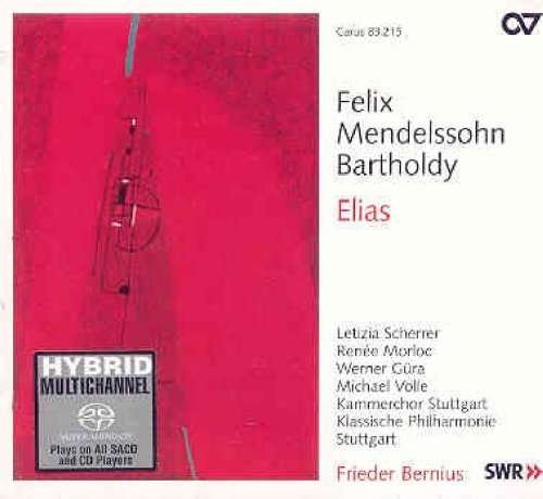Cover for Mendelssohn / Klassiche Phil Stuttgart / Bernius · Elias (CD) (2008)