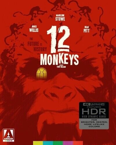 Cover for 12 Monkeys (4K UHD Blu-ray) (2022)