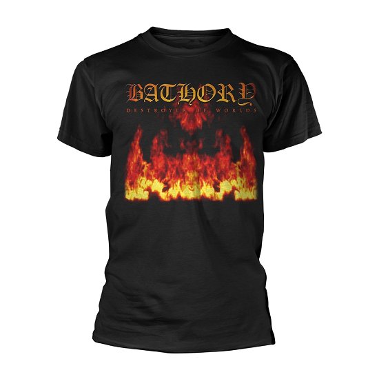 Bathory · Destroyer of Worlds (T-shirt) [size L] (2024)