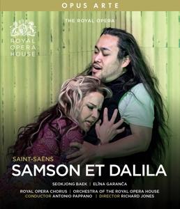 Cover for Royal Opera House Orchestra &amp; Antonio Pappano · Saint-Saens: Samson Et Dalila (Blu-ray) (2024)